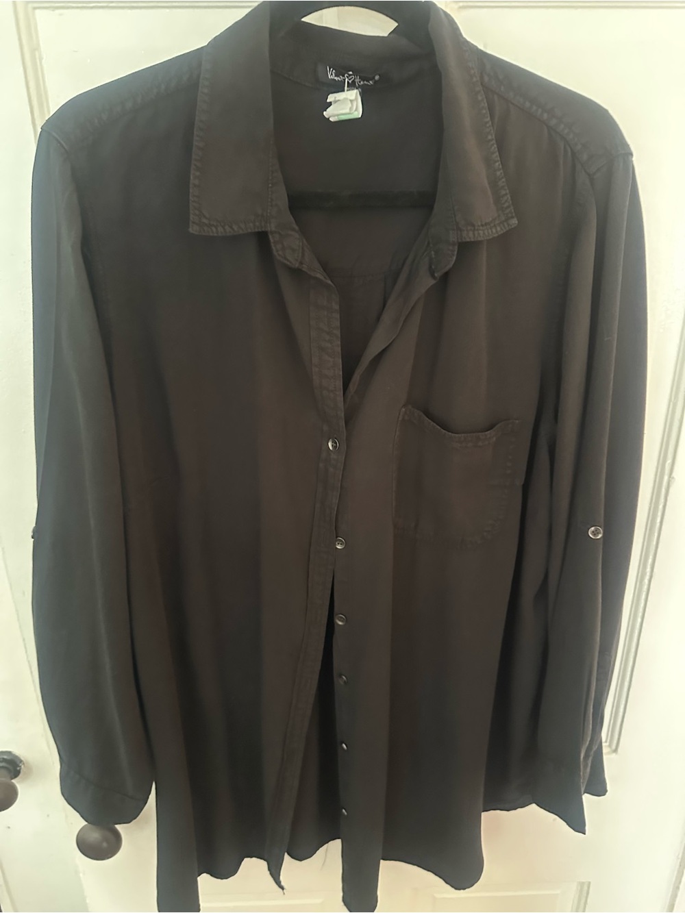 Women’s Black Tencel Shirt
